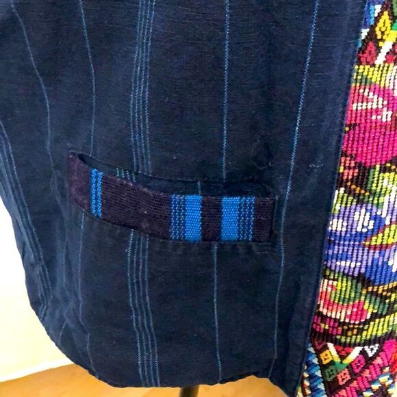 Recycle traditions womens colorful button vest size L - Picture 3 of 9